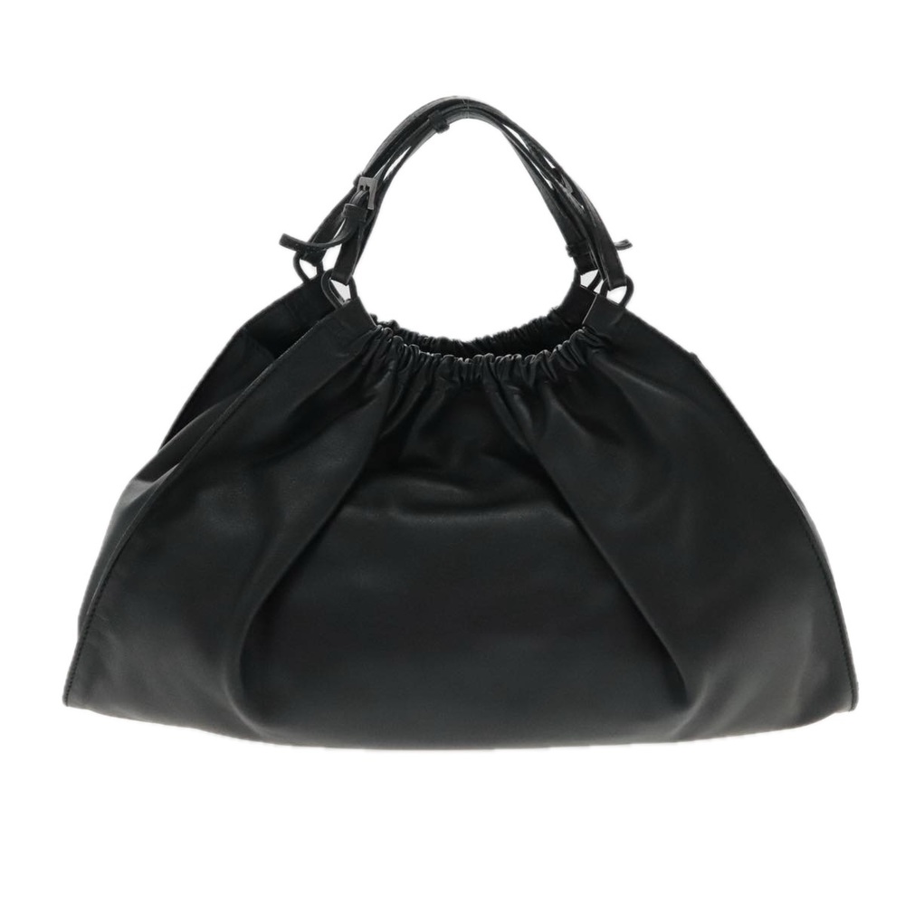 GUCCI Hand Bag Leather Black Silver 001 4335 Auth yk15437 - Picture 2 of 16
